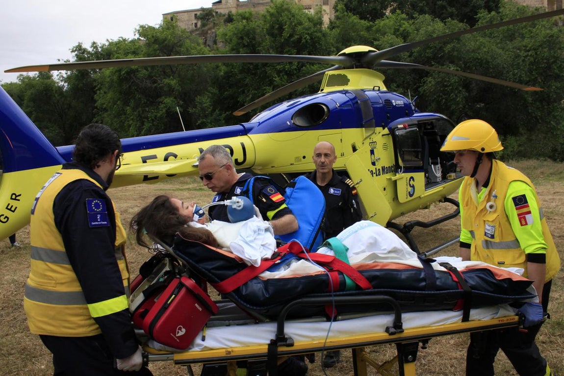 El simulacro de atentado terrorista de Toledo, en imágenes