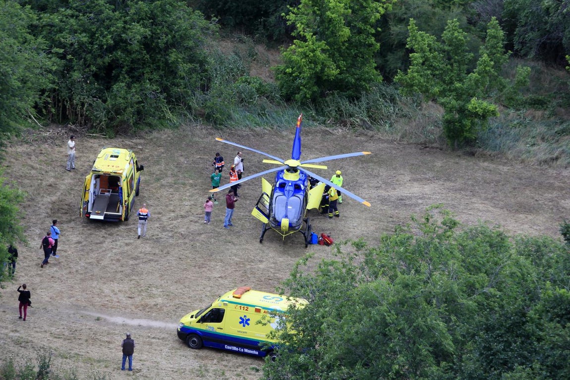 El simulacro de atentado terrorista de Toledo, en imágenes