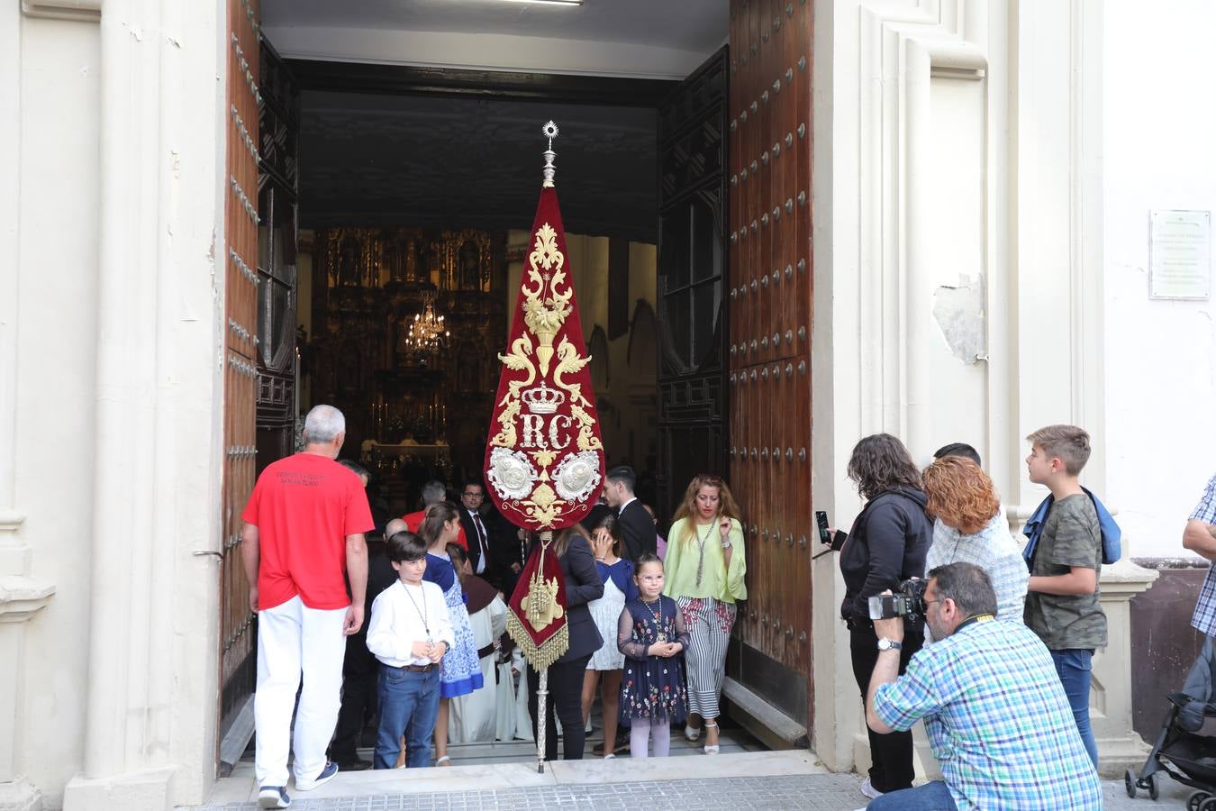 FOTOS: La procesión del Corpus Chico en Cádiz, en imágenes