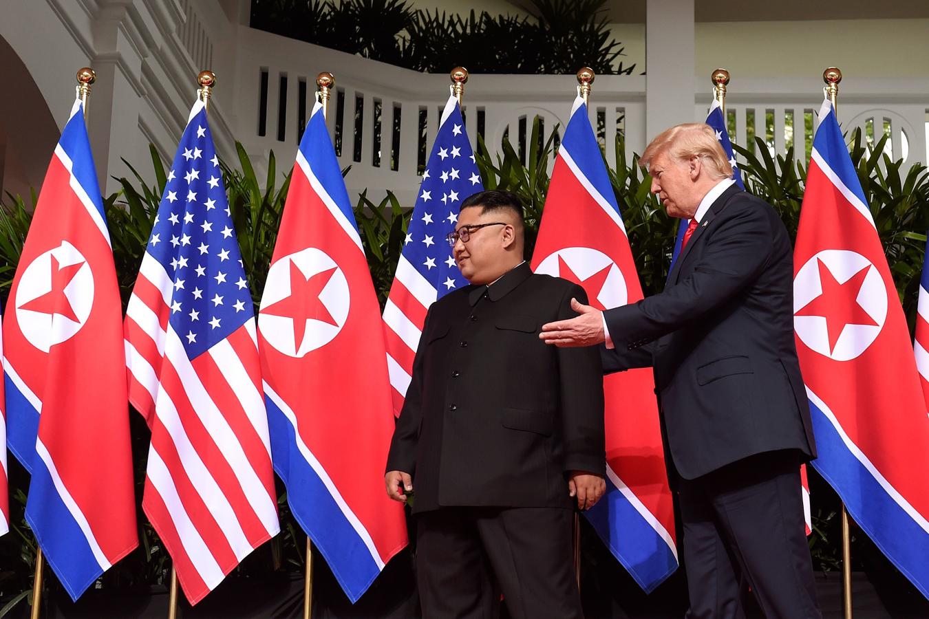 La histórica cumbre entre Donald Trump y Kim Jong-un, en imágenes