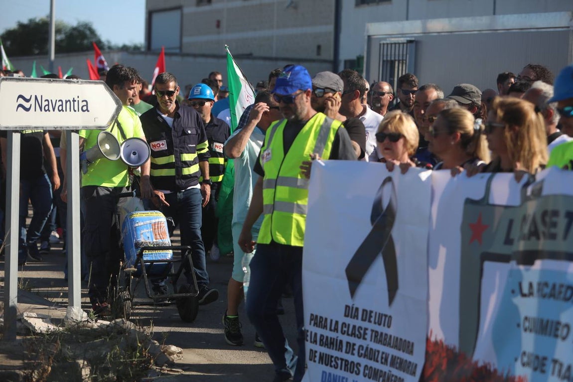 Las imágenes de la huelga del metal en la Bahía de Cádiz