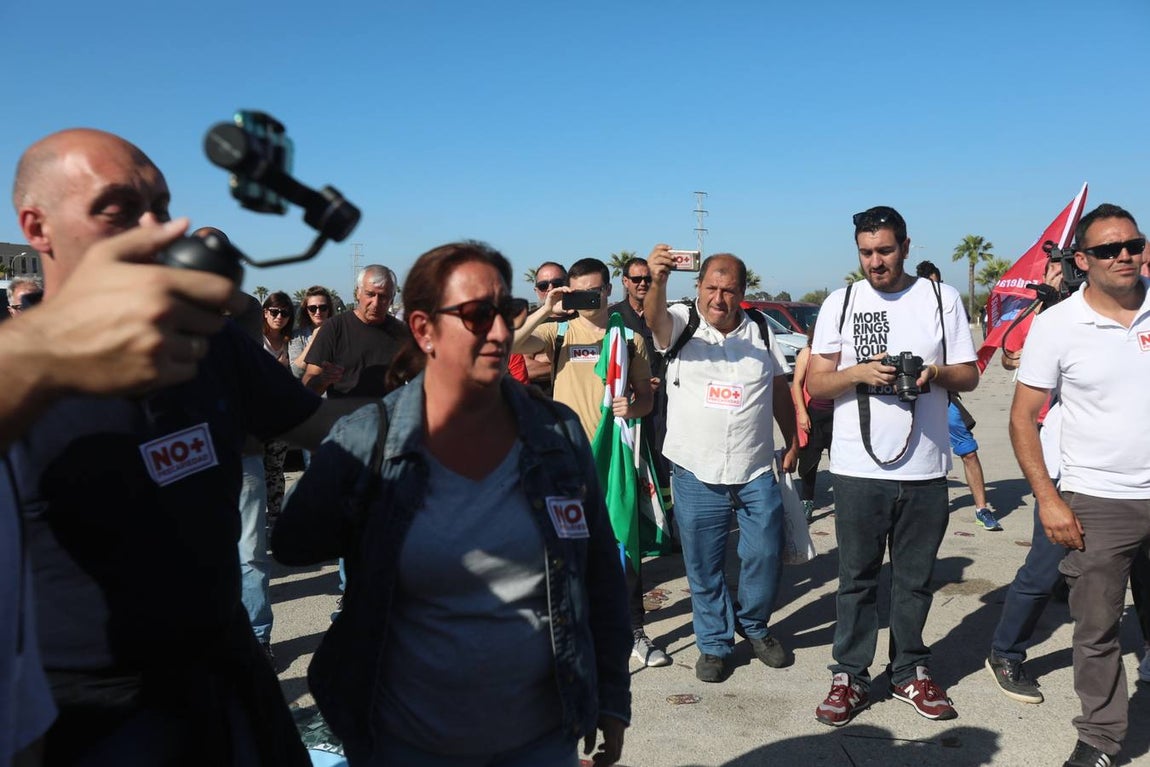 Las imágenes de la huelga del metal en la Bahía de Cádiz