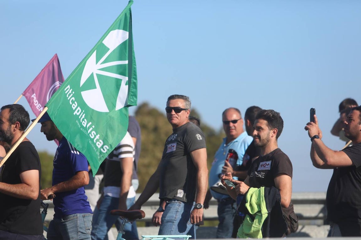 Las imágenes de la huelga del metal en la Bahía de Cádiz