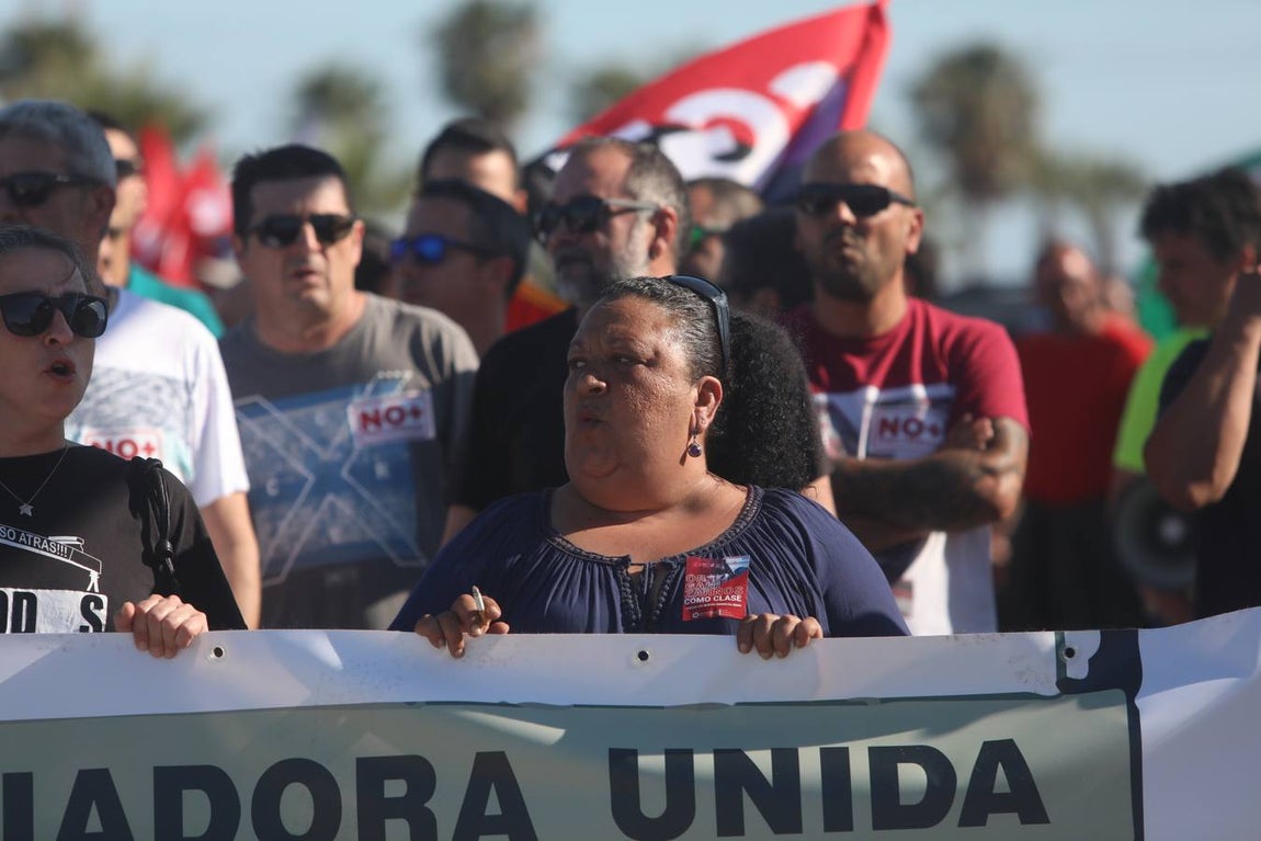 Las imágenes de la huelga del metal en la Bahía de Cádiz
