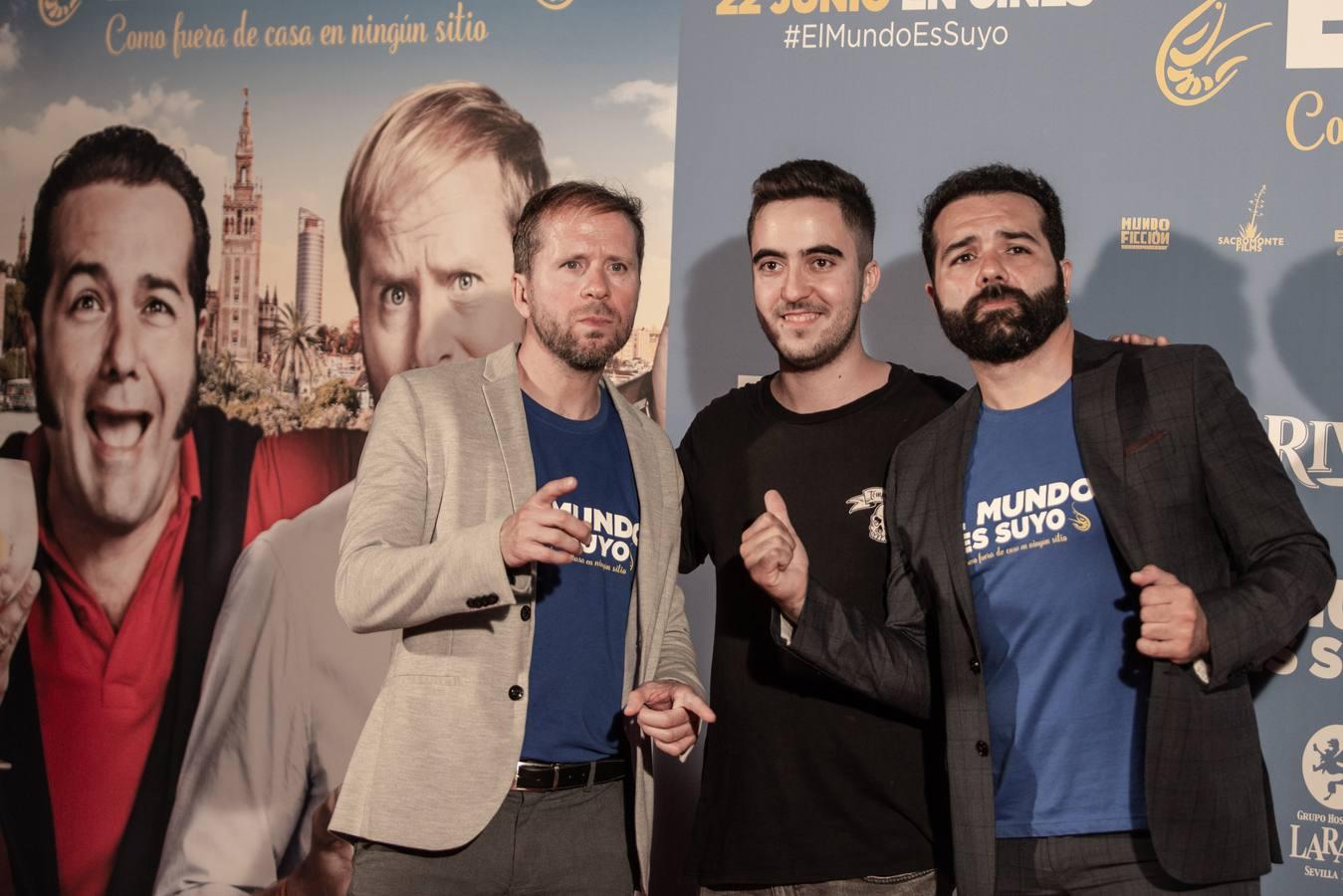 Los Compadres presentan en Sevilla su última película