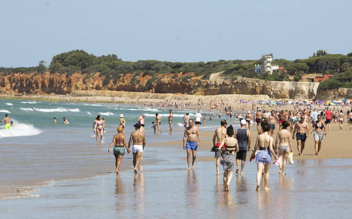 Playa de La Barrosa en Chiclana