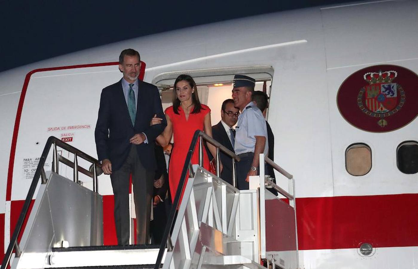 La gira de los Reyes por Estados Unidos, en imágenes