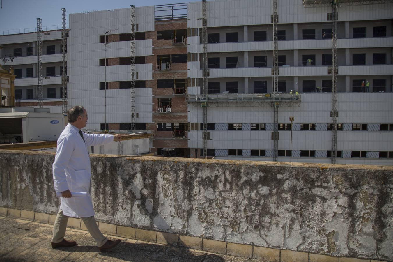 Las obras de ampliación de San Juan de Dios, en imágenes