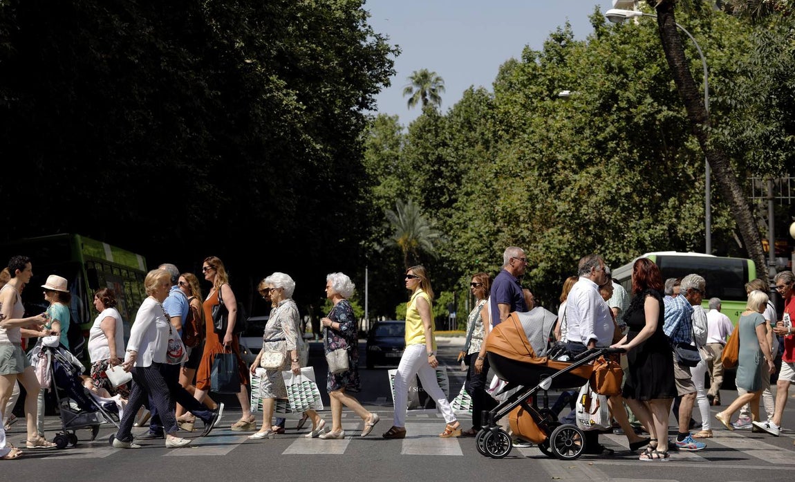 En imágenes, la «pretemporada» de rebajas en Córdoba