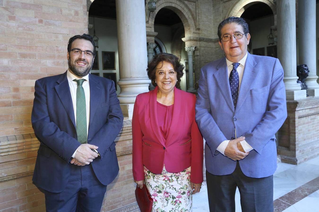 Jorge Ramírez López, Carmen Castreño Lucas y José Joaquín Gallardo Rodríguez