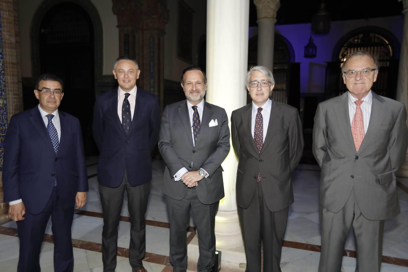 Francisco Robles Rodríguez, Alberto García Reyes, Alberto Pérez Solano, Alberto Donaire Ibáñez y Eusebio Pérez Torres