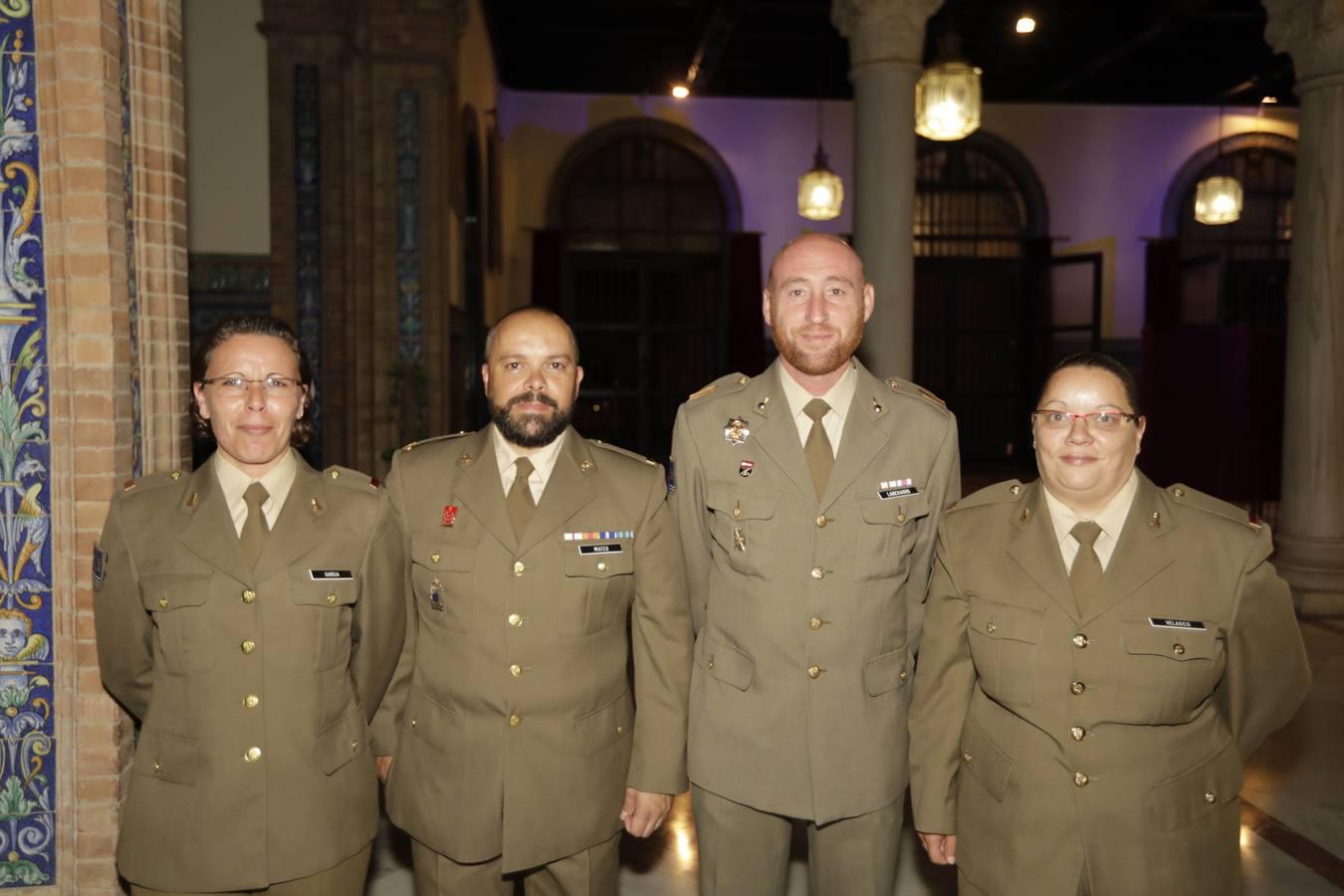 Soldado García Fernández, Soldado Mateo, Brigada Lancharro y Soldado Meruca Velasco