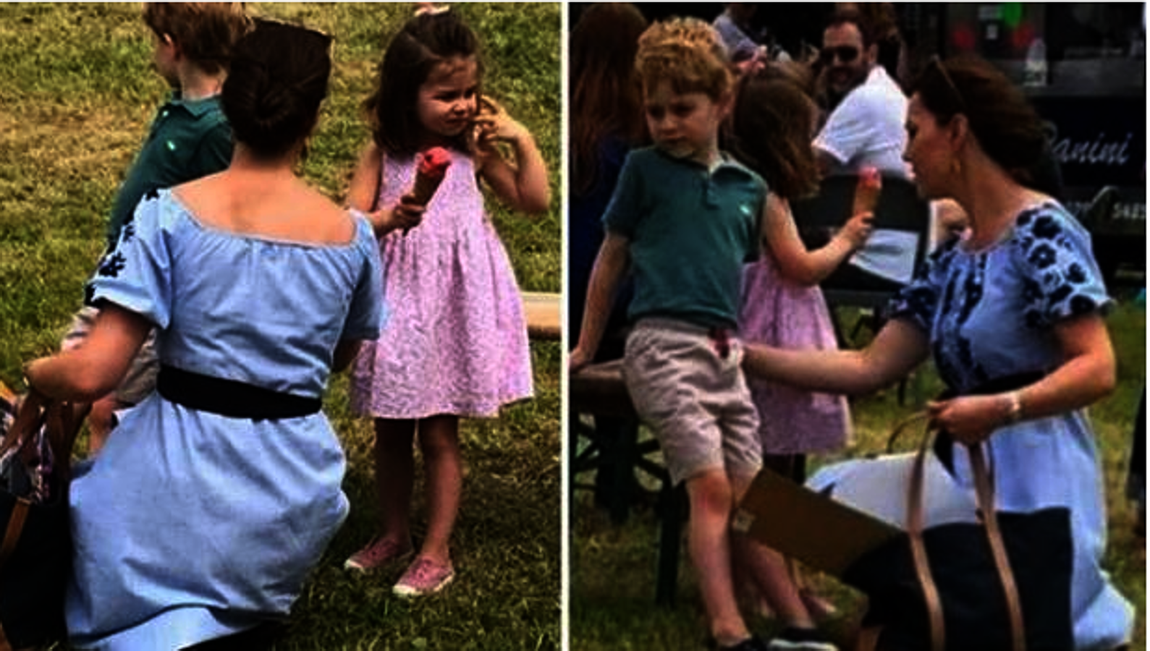 «Si es azul y de Zara lo quiero». Esto debe pensar la duquesa de Cambridge cada vez que la marca gallega lanza al mercado un vestido nuevo de estas características. Por lo que todo lo que se pone lo convierte en oro. Lo mismo pasó con este vestido de Zara que lució para pasar un día con sus hijos.