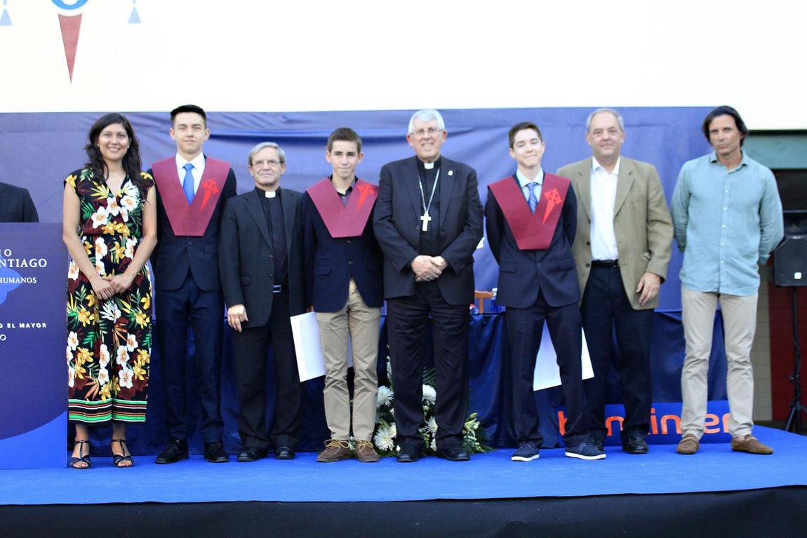 La graduación de los alumnos del colegio Santiago el Mayor de Toledo, en imágenes