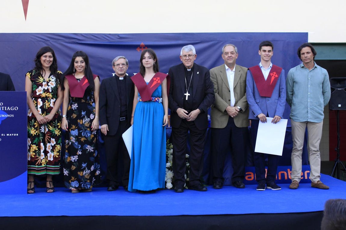 La graduación de los alumnos del colegio Santiago el Mayor de Toledo, en imágenes