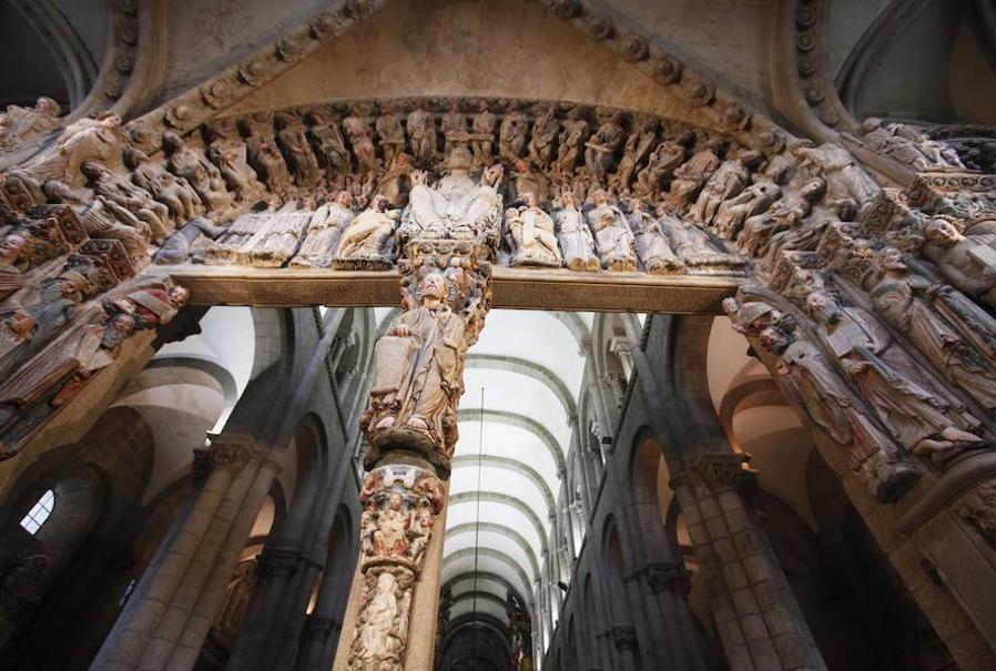 El Pórtico, a pie de peregrino. 