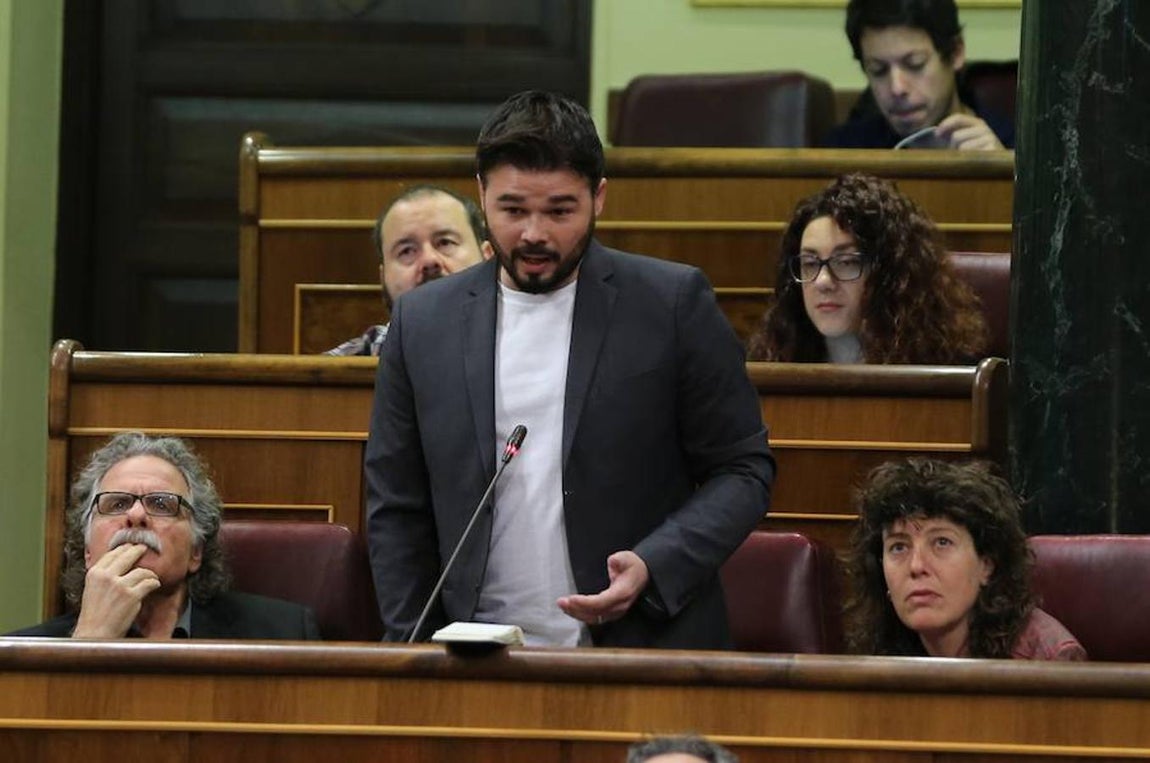 Gabriel Rufián: sus «looks» más extravagantes