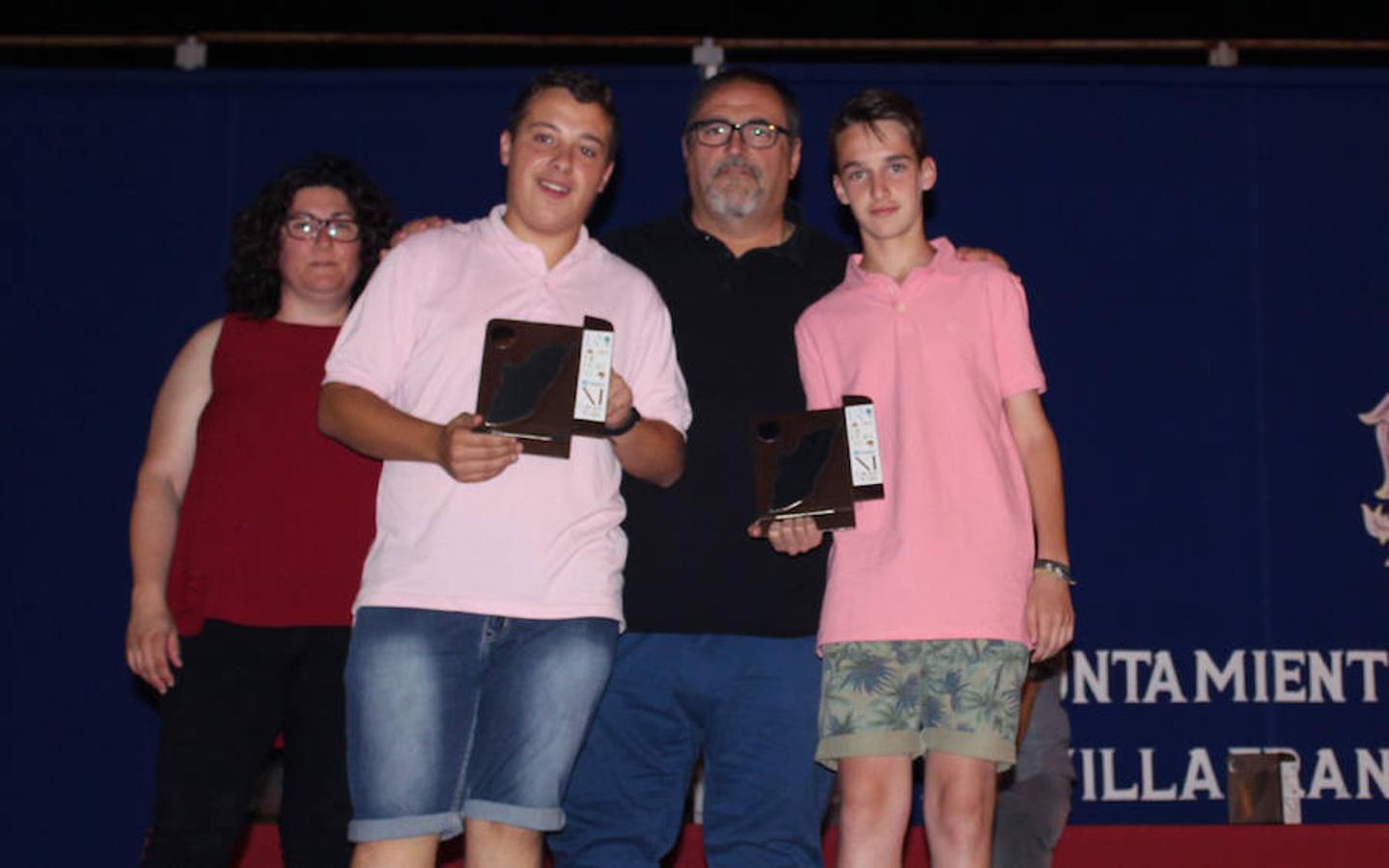 Villafranca premia a sus mejores deportistas