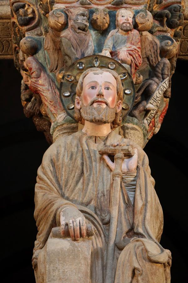 Ciudad vieja de Santiago de Compostela (1985). 