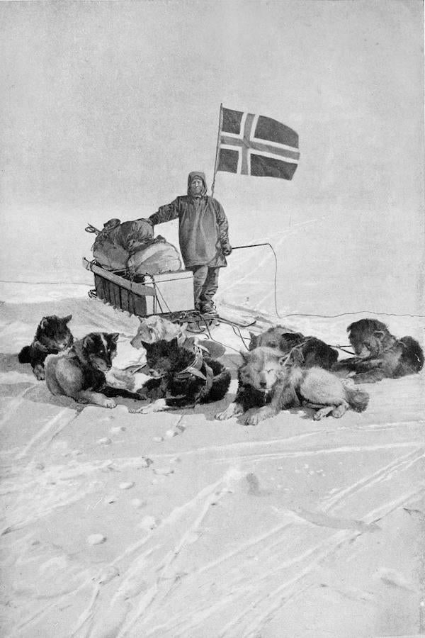 La expedición de Amundsen al Polo Sur