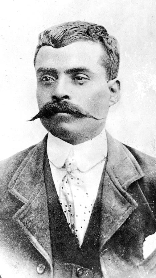 Retrato de Emiliano Zapata. 