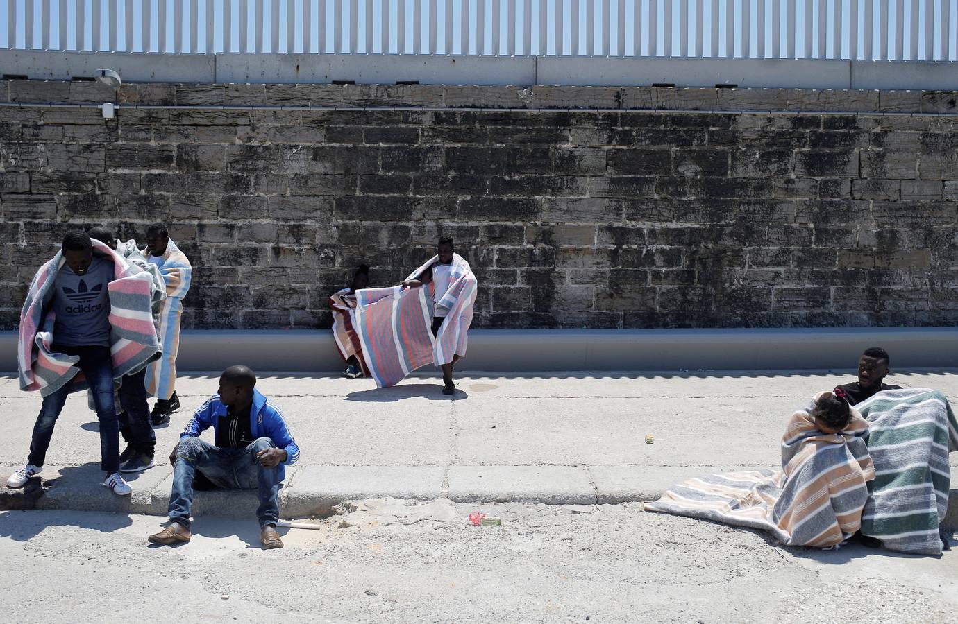 El drama de la inmigración, un día más en Tarifa