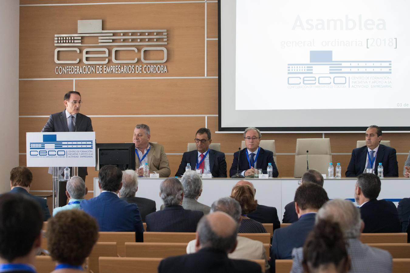 La asamblea de la Confederación de Empresarios de Córdoba, en imágenes