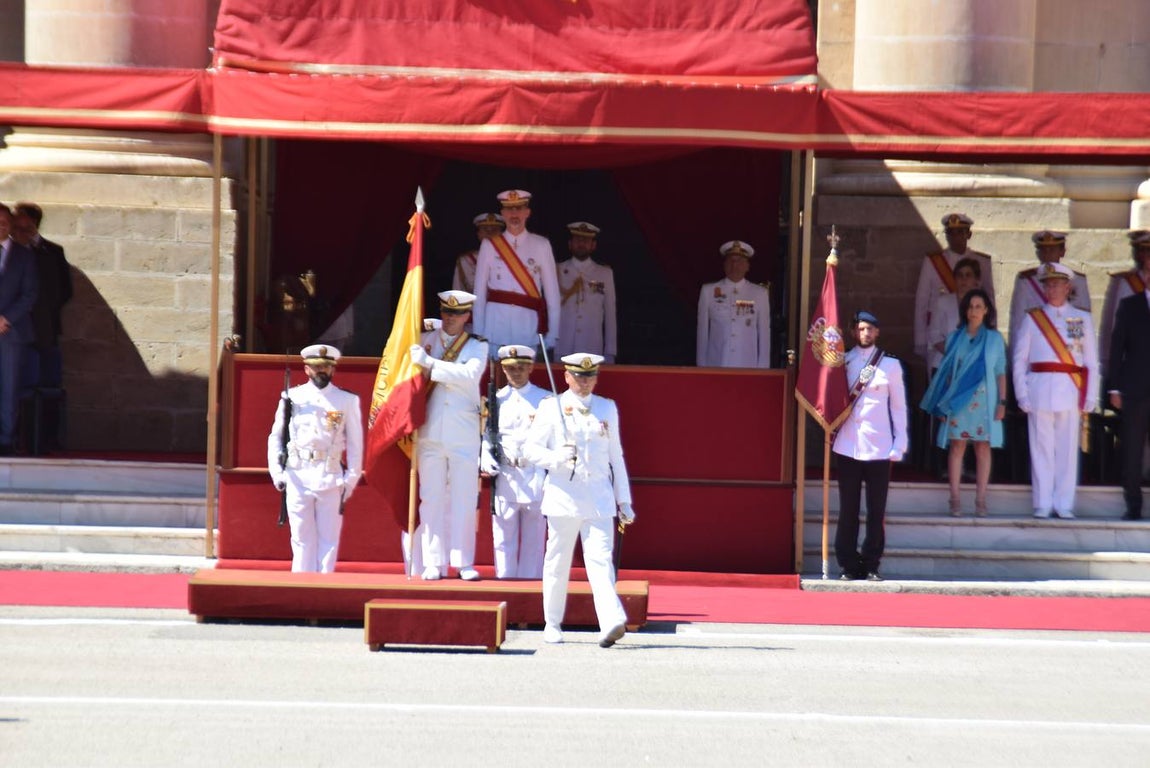 El Rey Felipe VI preside la entrega de Despachos en la Escuela de Suboficiales