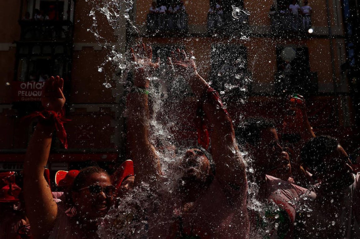 En imágenes: el chupinazo de San Fermín 2018