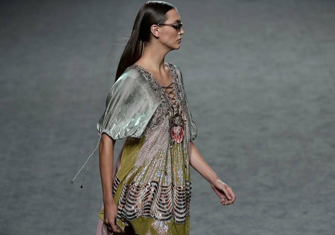 Glamour juvenil en el desfile de Custo Barcelona