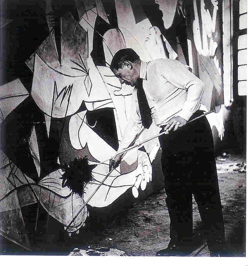 Proceso de creación del «Guernica». 