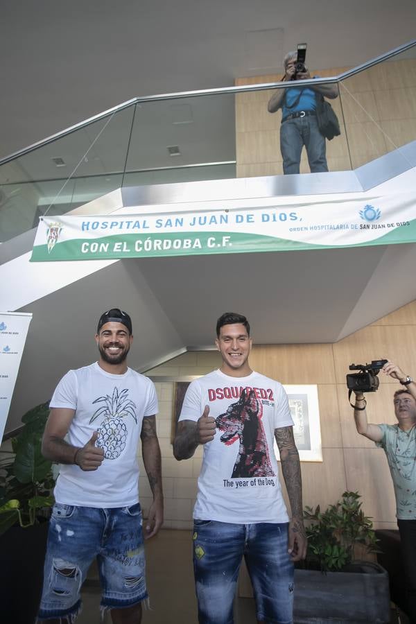 El primer día de actividad en el Córdoba CF, en imágenes