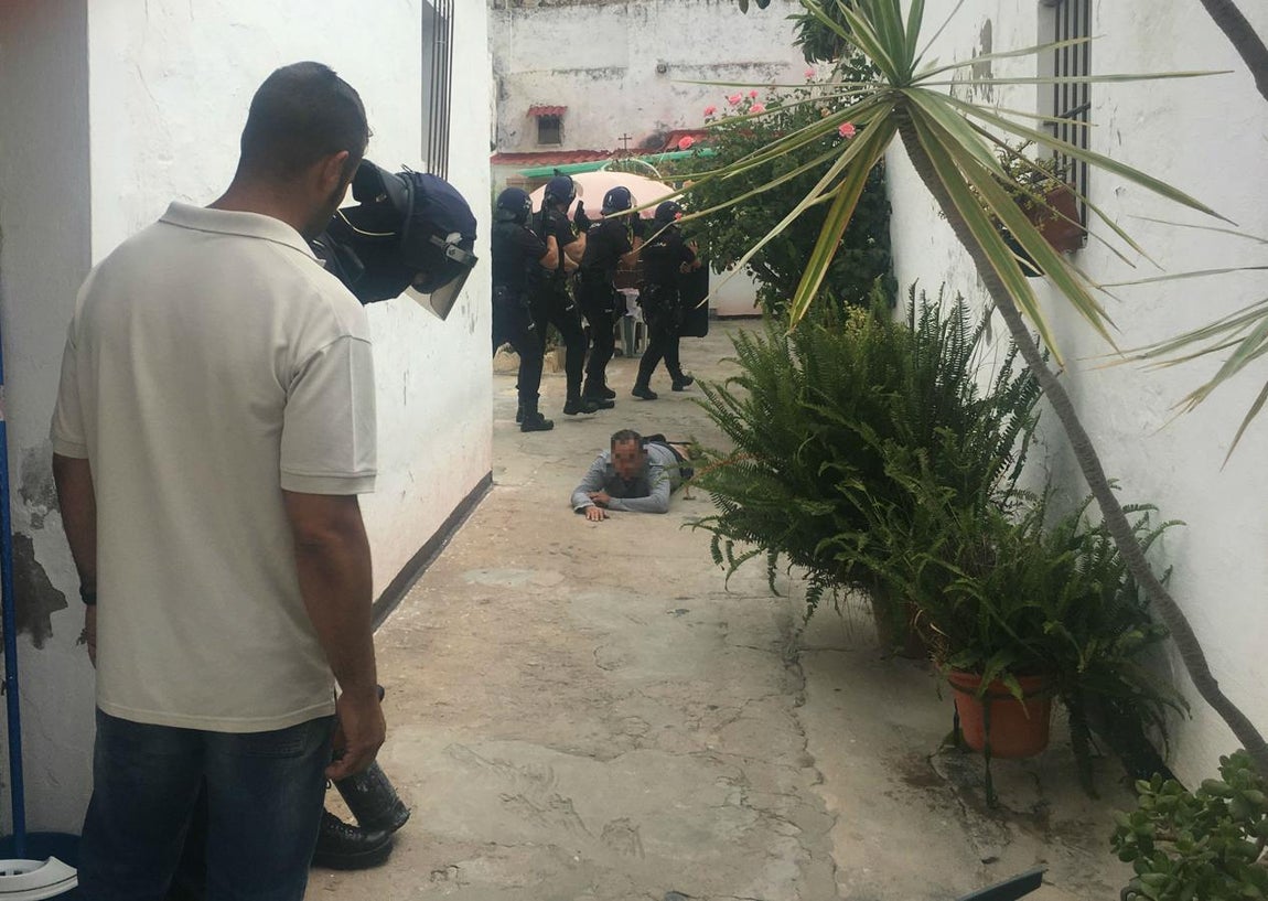 Desmantelada una plantación de marihuana en pleno centro de El Puerto