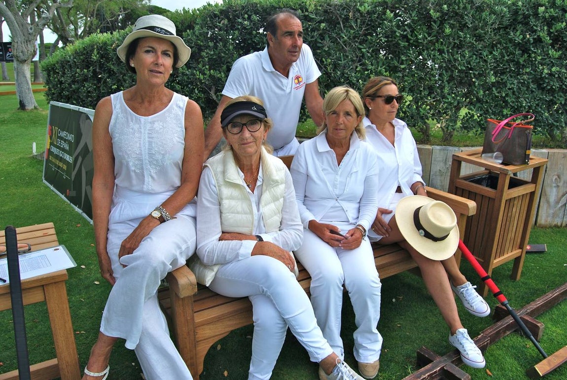 Carmen Barbadillo, Ana León, Margarita Pato, Felipe López de Carrizosa y María Fernández Peréira