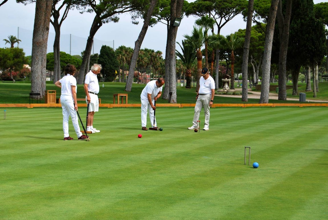Jugadores en el campo