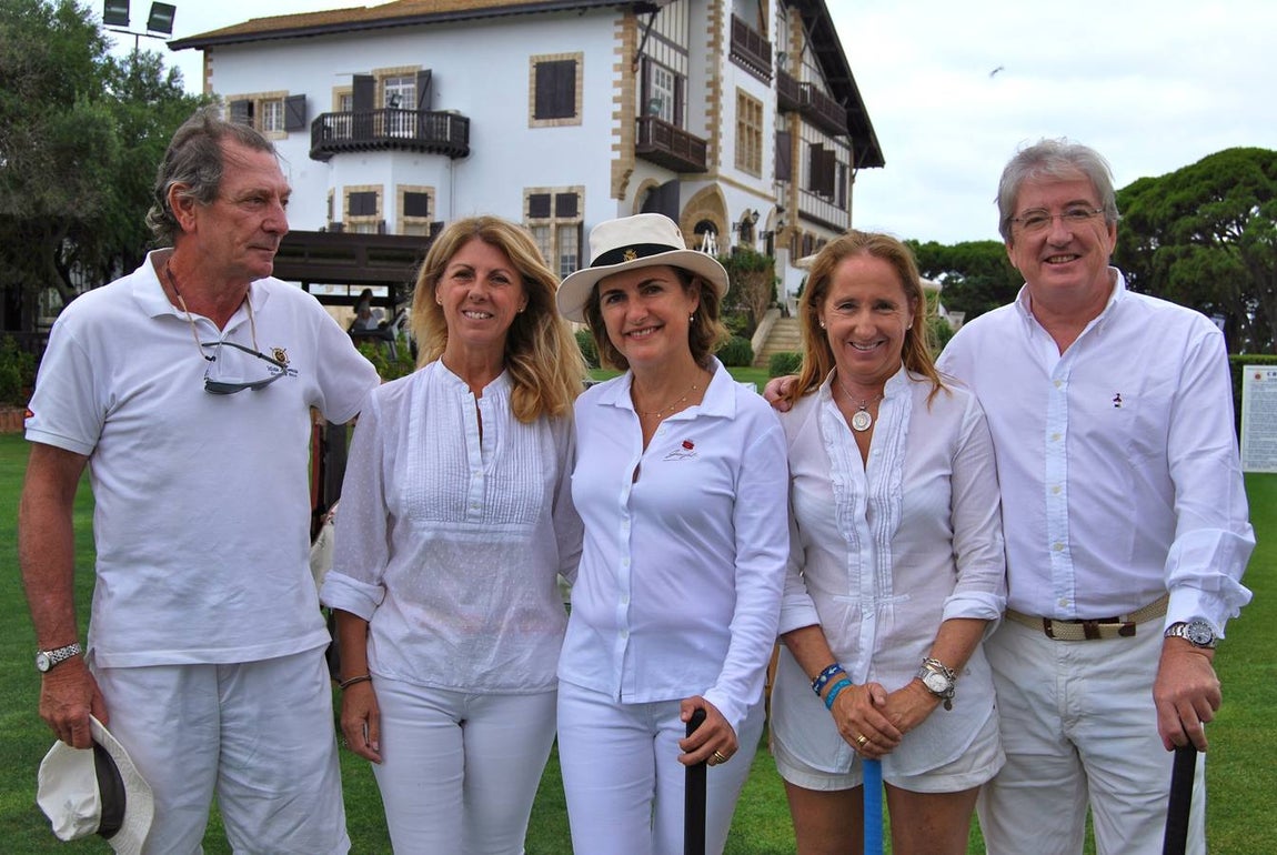 Juan de Reyna, Montse Gutiérrez-Trueba, Almudena Domecq, Teresa Martín y Pedro Rebuelta