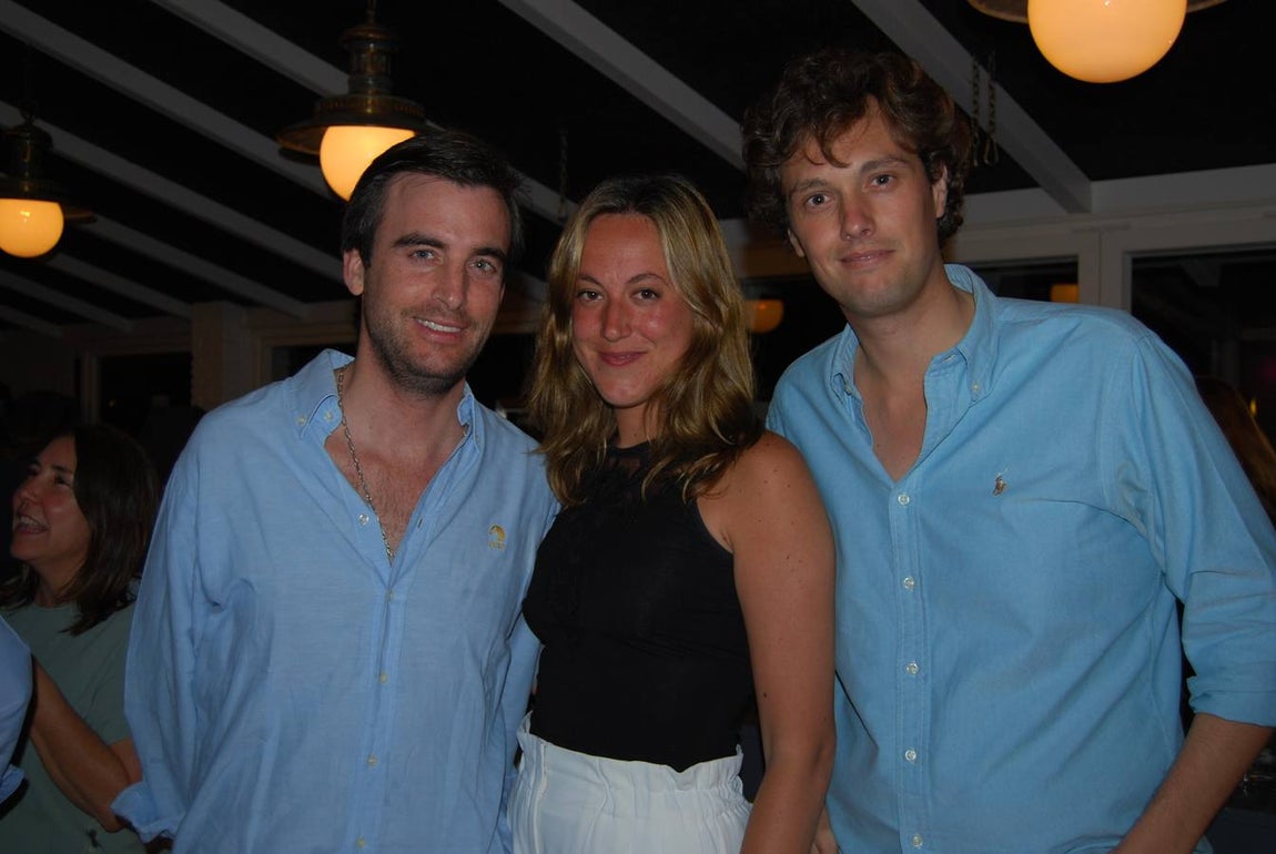 Eugenio Molina, Claudia González y Alvaro Argüeso