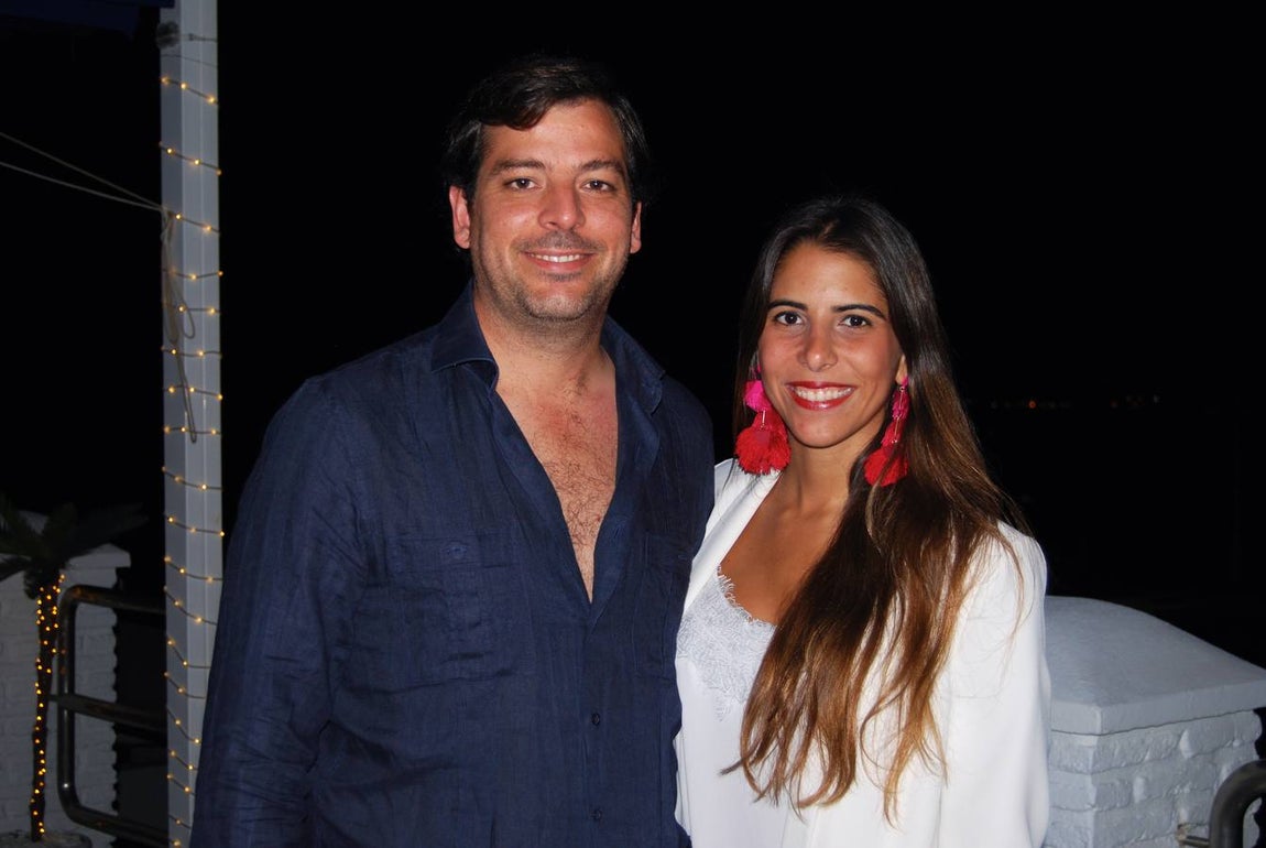 Nacho Guerrero y Alessandra Palacio