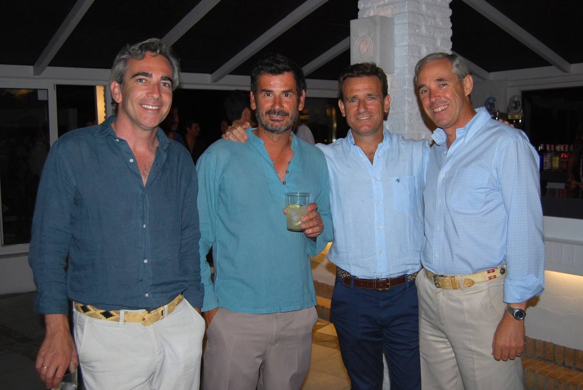 Luis Delgado, Fabricio Llanza, Fernando Pemán y Federico Sánchez-Pece