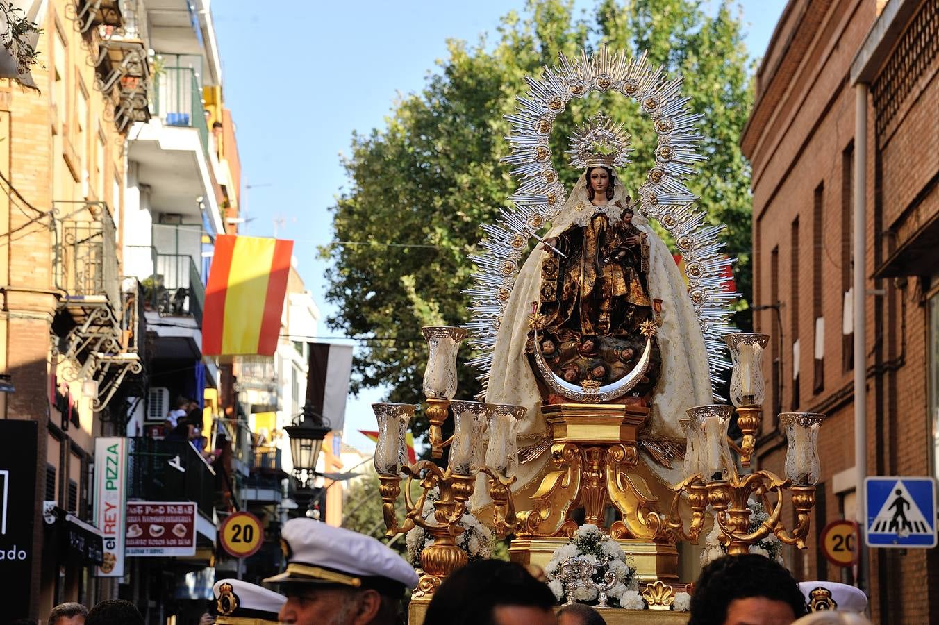 Procesión fluvial de la Virgen del Carmen de Calatrava