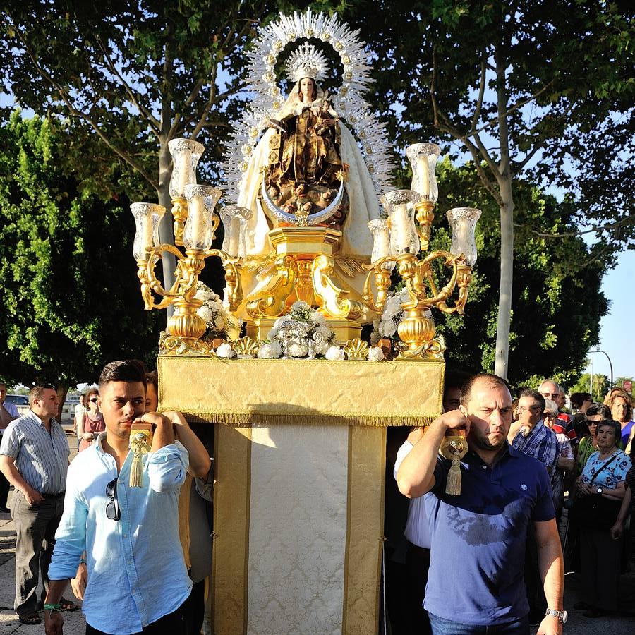 Procesión fluvial de la Virgen del Carmen de Calatrava