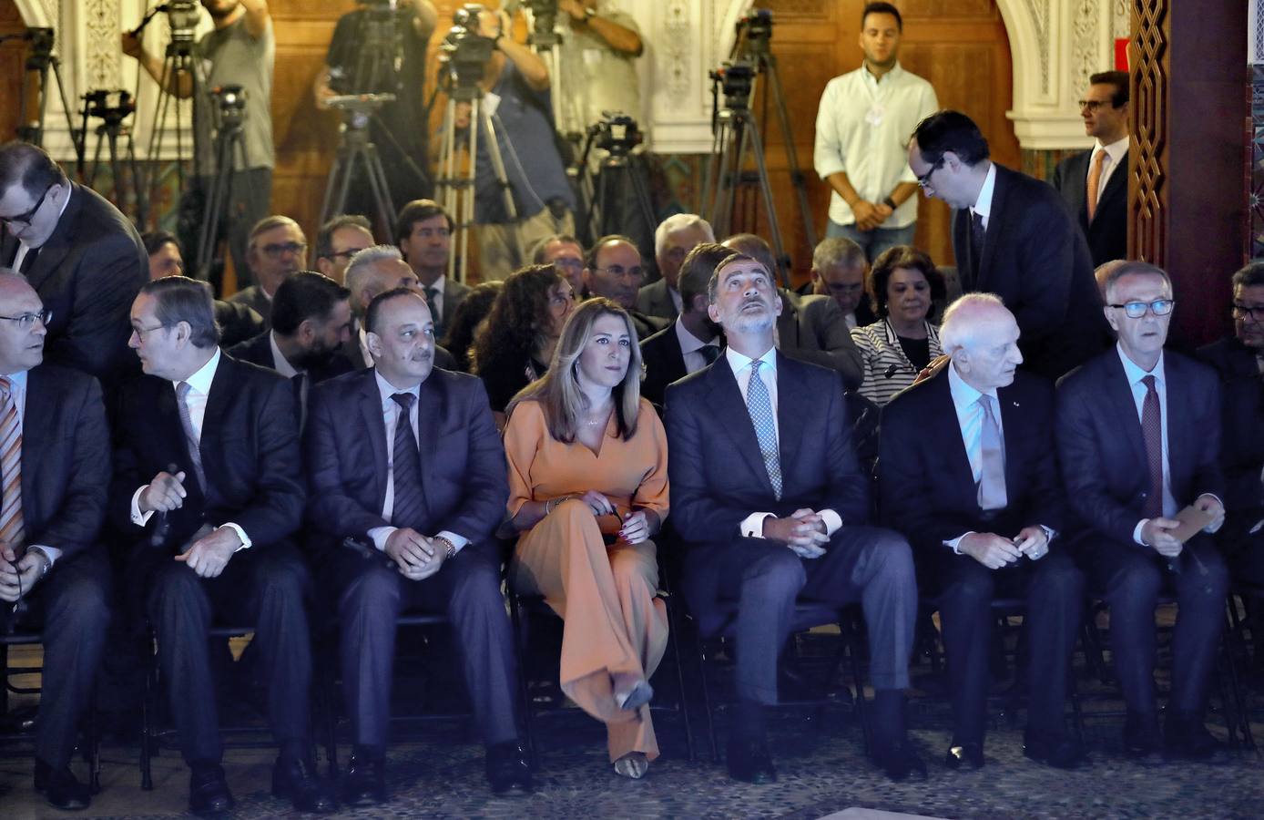 En imágenes: El Rey Felipe VI inaugura el Wocmes en Sevilla