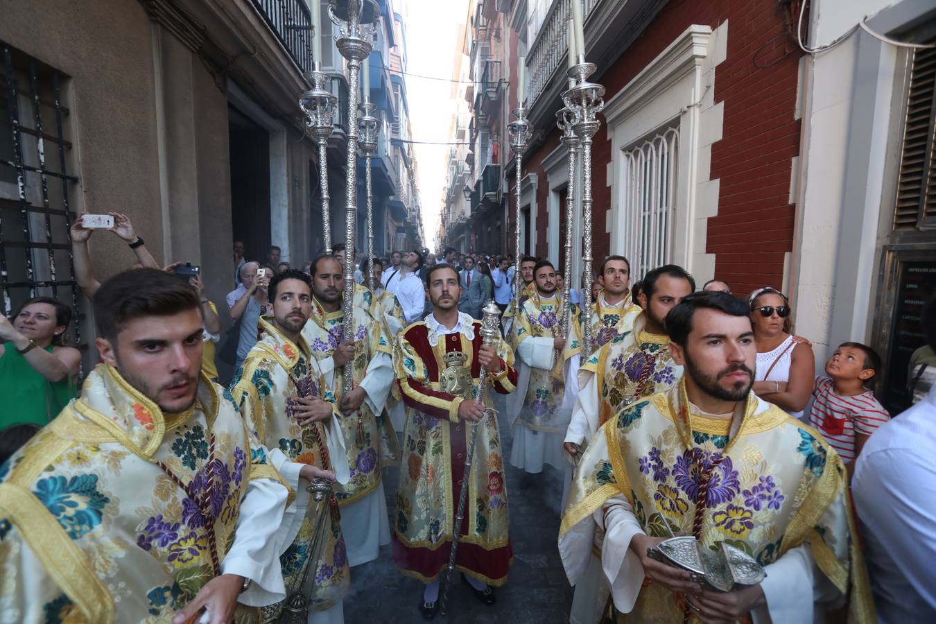 Procesión de la Virgen del Carmen en Cádiz