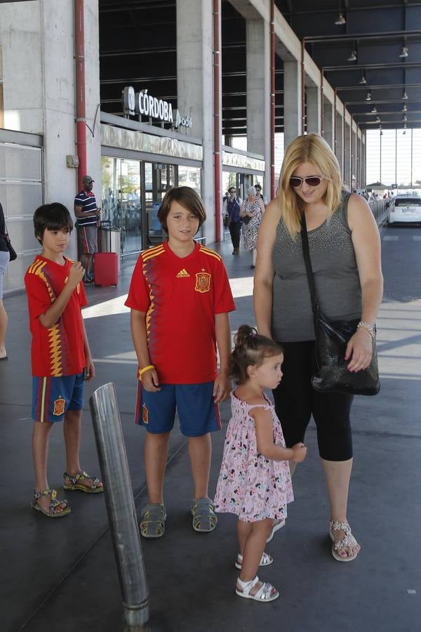 El regreso a Córdoba de los soldados de la Brigada de Cerro Muriano, en imágenes
