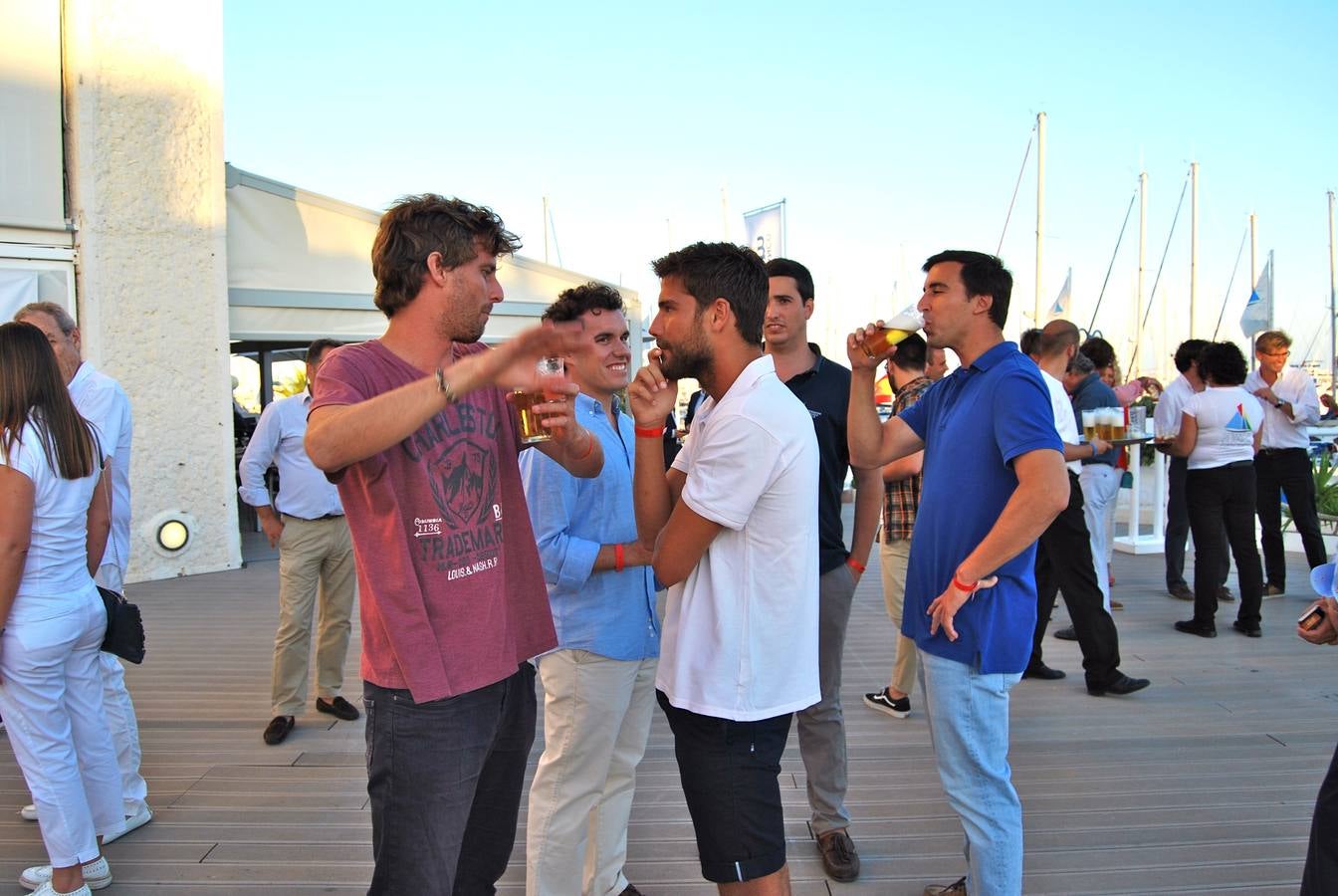 Ambiente de la inauguración de la IV Semana Clásica de Puerto Sherry. 