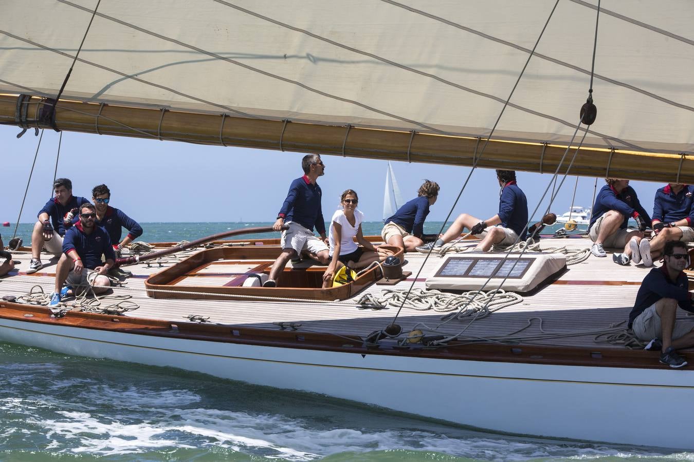 Regata Vela Clásica en Puerto Sherry