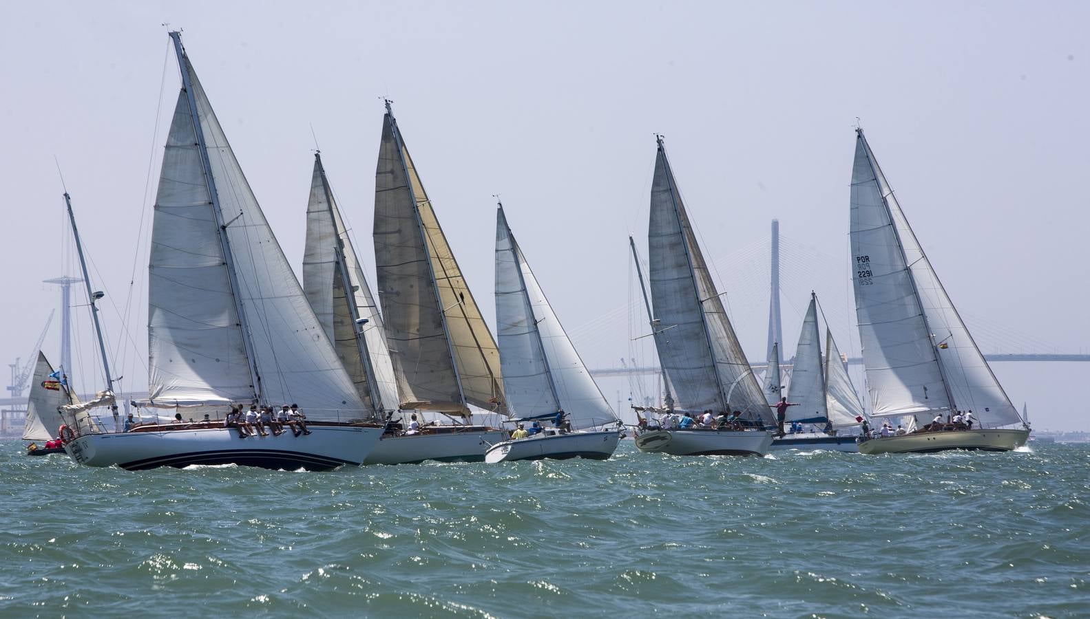 Regata Vela Clásica en Puerto Sherry