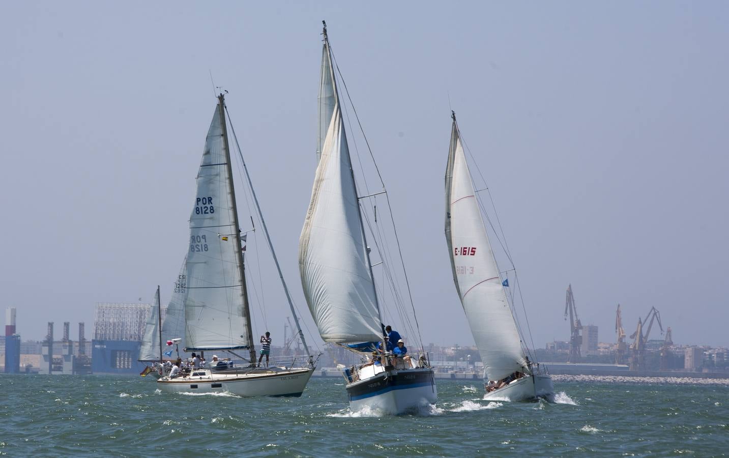 Regata Vela Clásica en Puerto Sherry