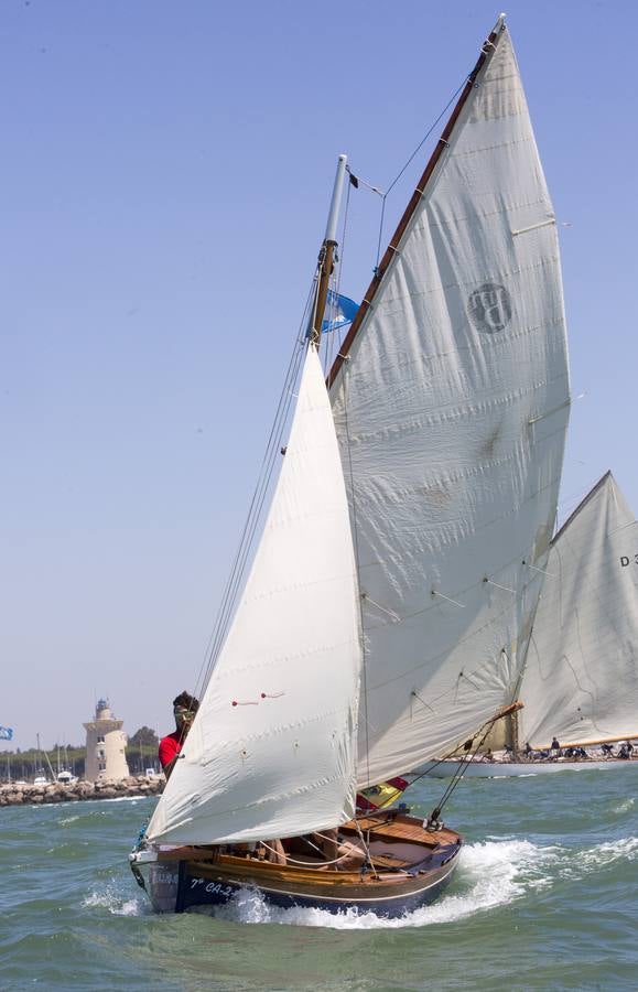 Último día de la Regata de Vela Clásica en Puerto Sherry