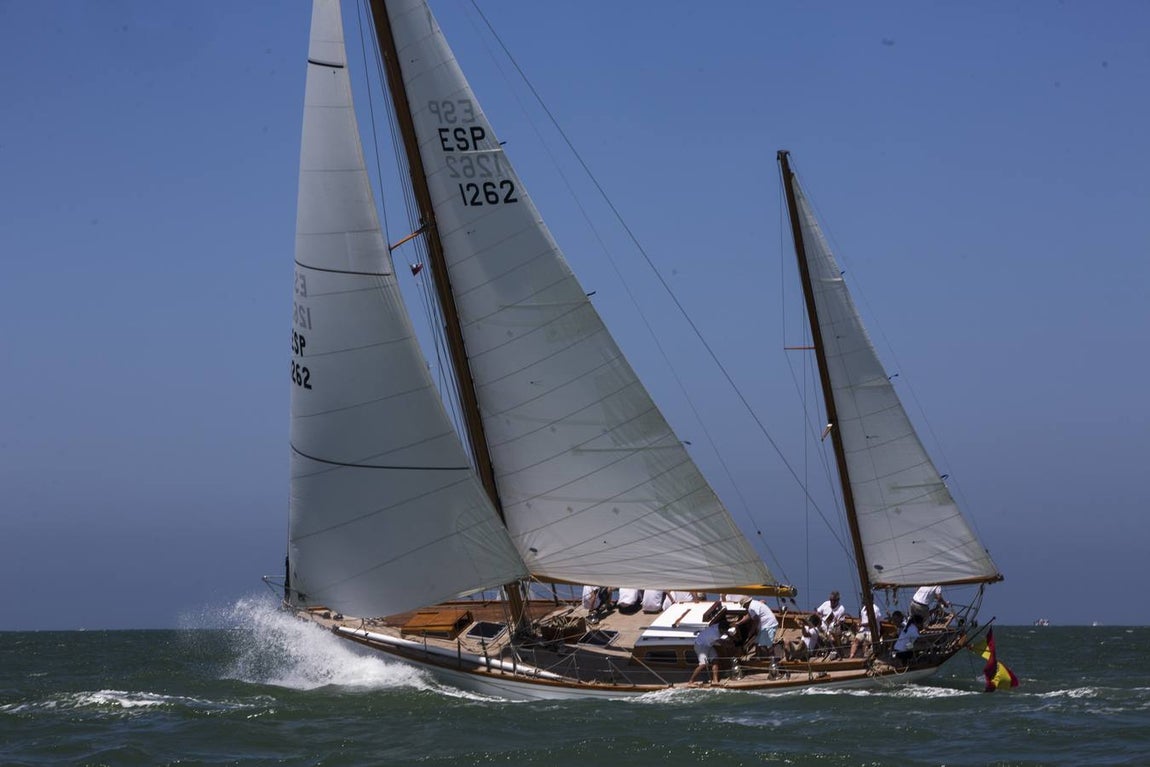 Último día de la Regata de Vela Clásica en Puerto Sherry